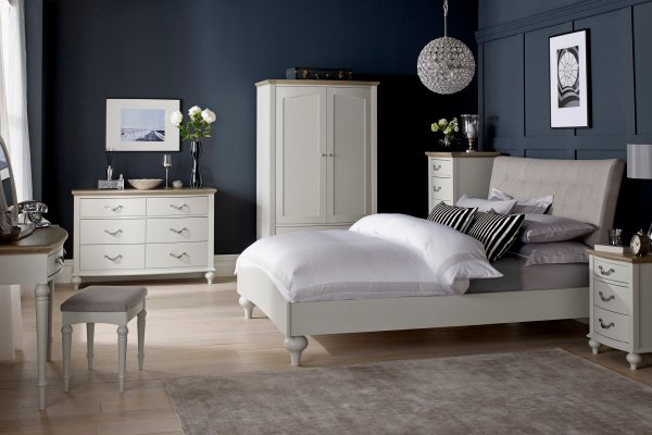 Montreux Grey Washed Oak & Soft Grey Bedroom