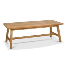 Camden Rustic Oak 6 - 8 Seater Dining Table