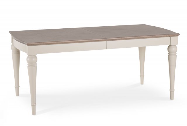 Premier Collection Montreux Grey Washed Oak & Soft Grey 6-8 Extension Table