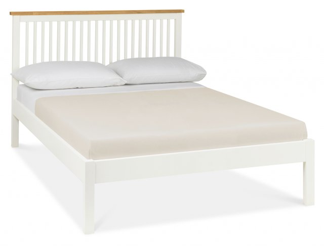 Gallery Collection Atlanta Two Tone Low Footend Bedstead Double 135cm
