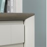 Premier Collection Bergen Grey Washed Oak & Soft Grey Desk