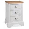Premier Collection Hampstead Two Tone 3 Drawer Nightstand