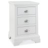 Premier Collection Hampstead White 3 Drawer Nightstand