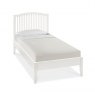 Premier Collection Ashby White Slatted Bedstead Single 90cm
