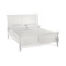 Bentley Designs Chantilly White Panel Bedstead- Super King 180cm- angle