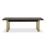 Signature Collection Athena Fumed Oak Wooden Bench