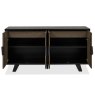 Signature Collection Emerson Weathered Oak & Peppercorn Wide Sideboard
