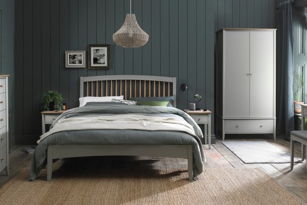 Whitby Scandi Oak & Warm Grey Bedroom