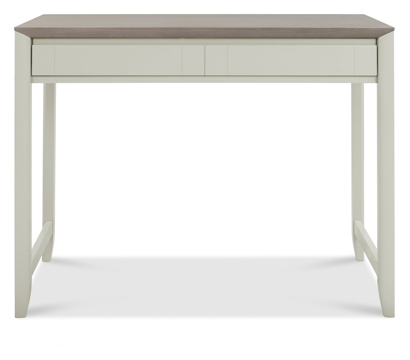 Bergen Grey Washed Oak & Soft Grey Desk Home Office Bentley Designs