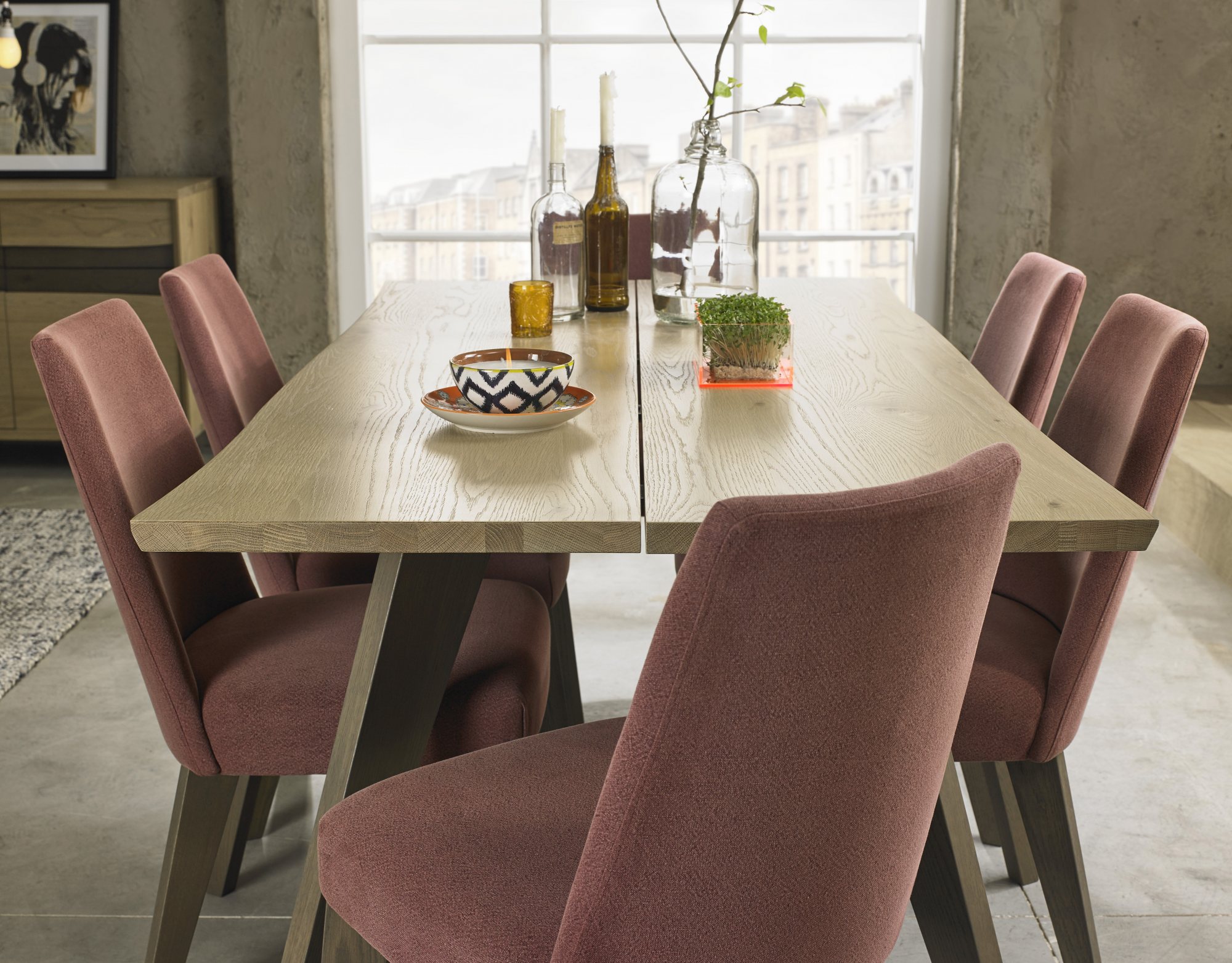 Cadell Aged Oak Dining Table 6 Seater Dining Furniture Bentley Designs UK Ltd Cadell Aged Oak Dining Table 6 Seater Dining Furniture Bentley Designs UK Ltd