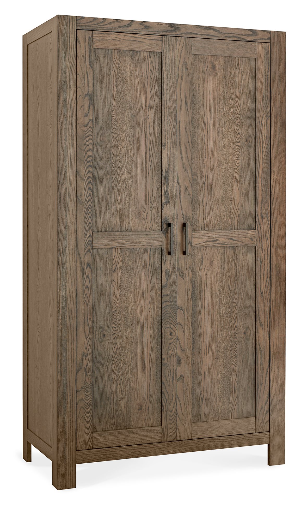 Turin Dark Oak Wardrobe Size Double Bentley Designs UK Ltd