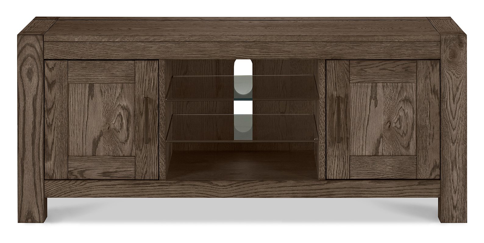 Turin Dark Oak Entertainment Unit | Living Room Furniture - Bentley ...