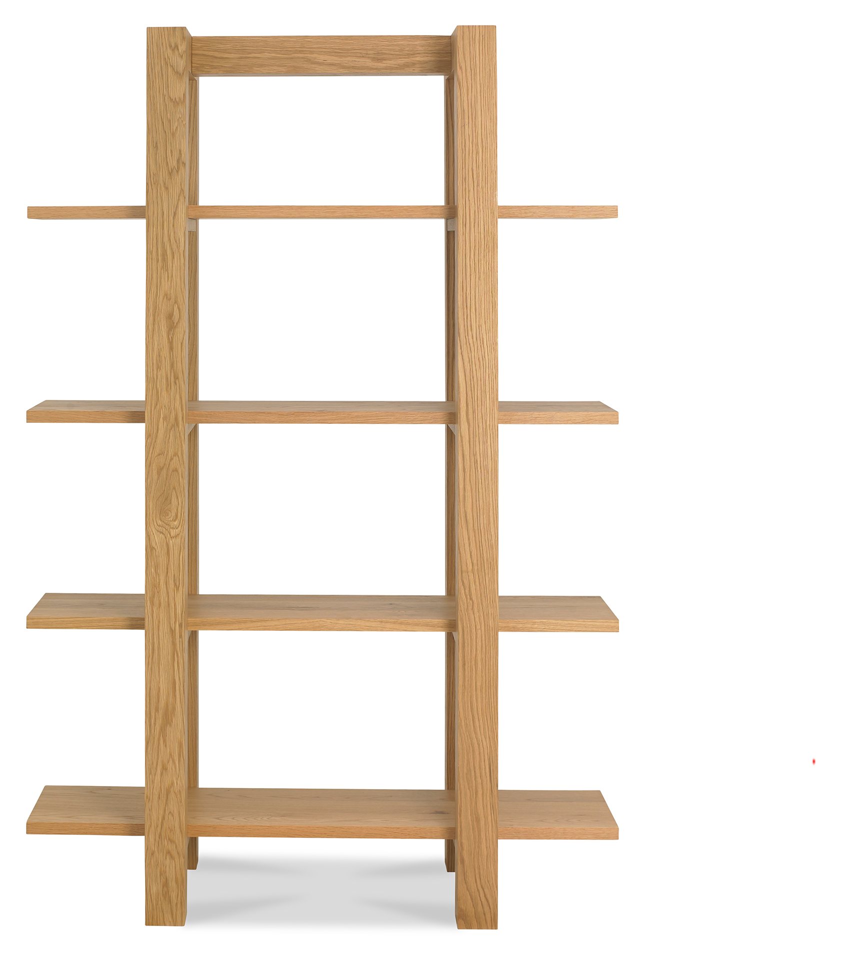 Turin Light Oak Open Shelf Unit Dining Furniture Bentley Designs UK Ltd