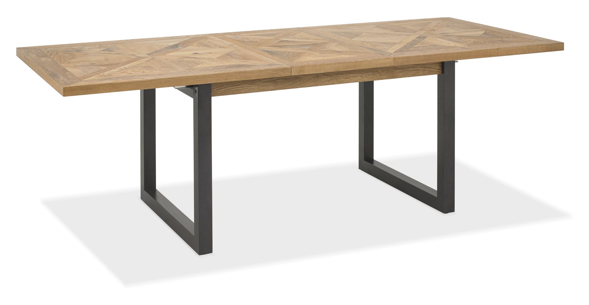 Indus Rustic Oak Dining Table 68 Seater Dining Bentley Designs UK Ltd