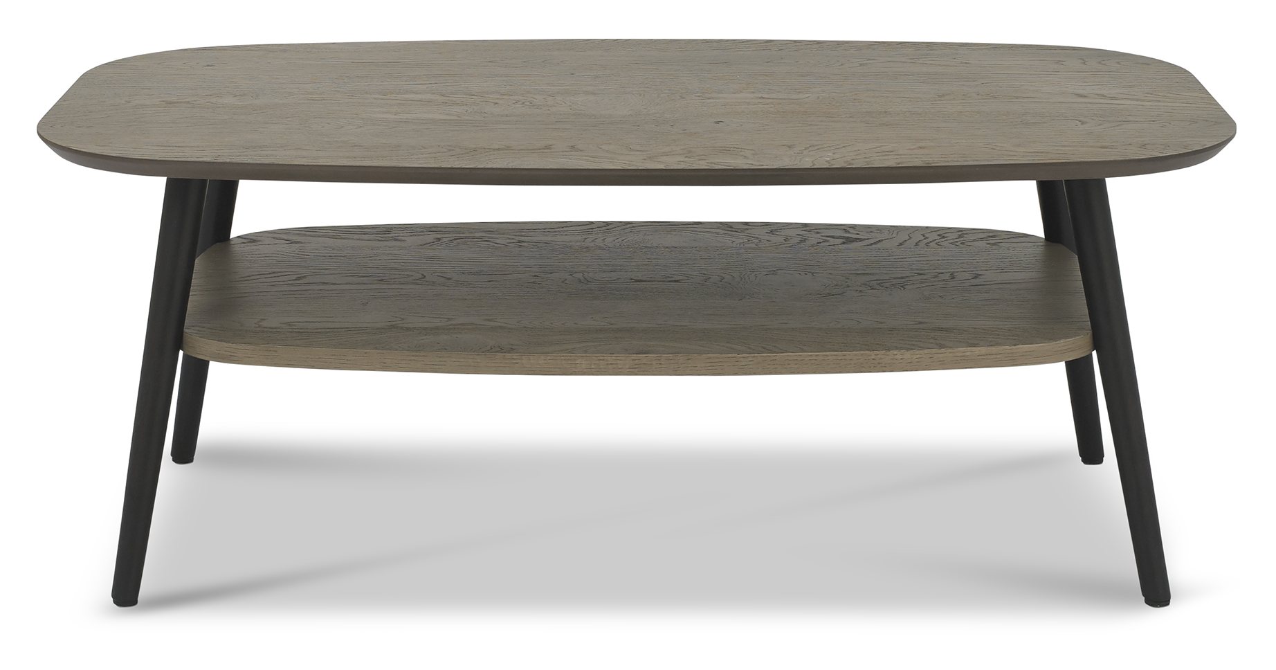 Vintage Weathered Oak & Peppercorn Coffee Table