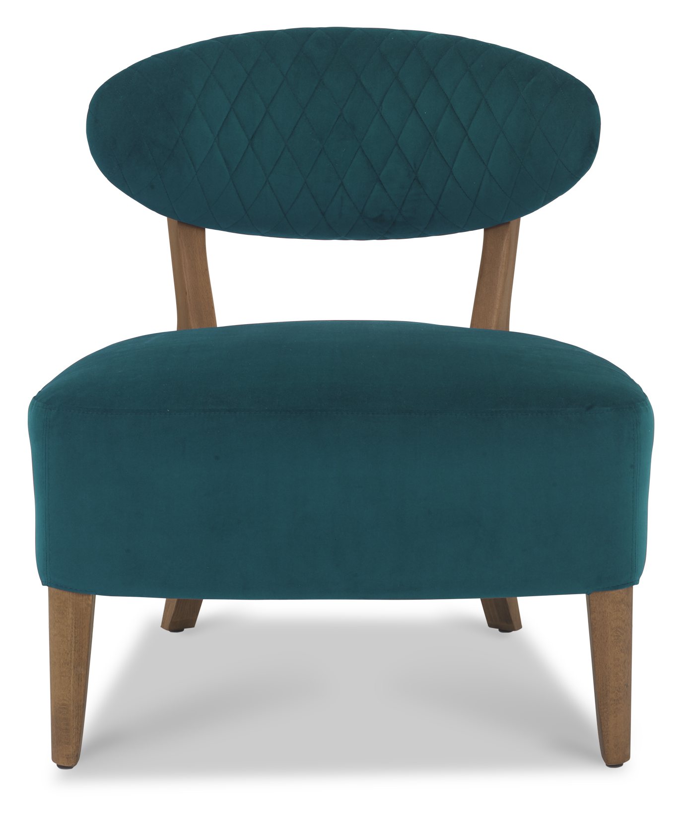 Margot Casual Chair Sea Green Velvet Fabric Living Room Bentley