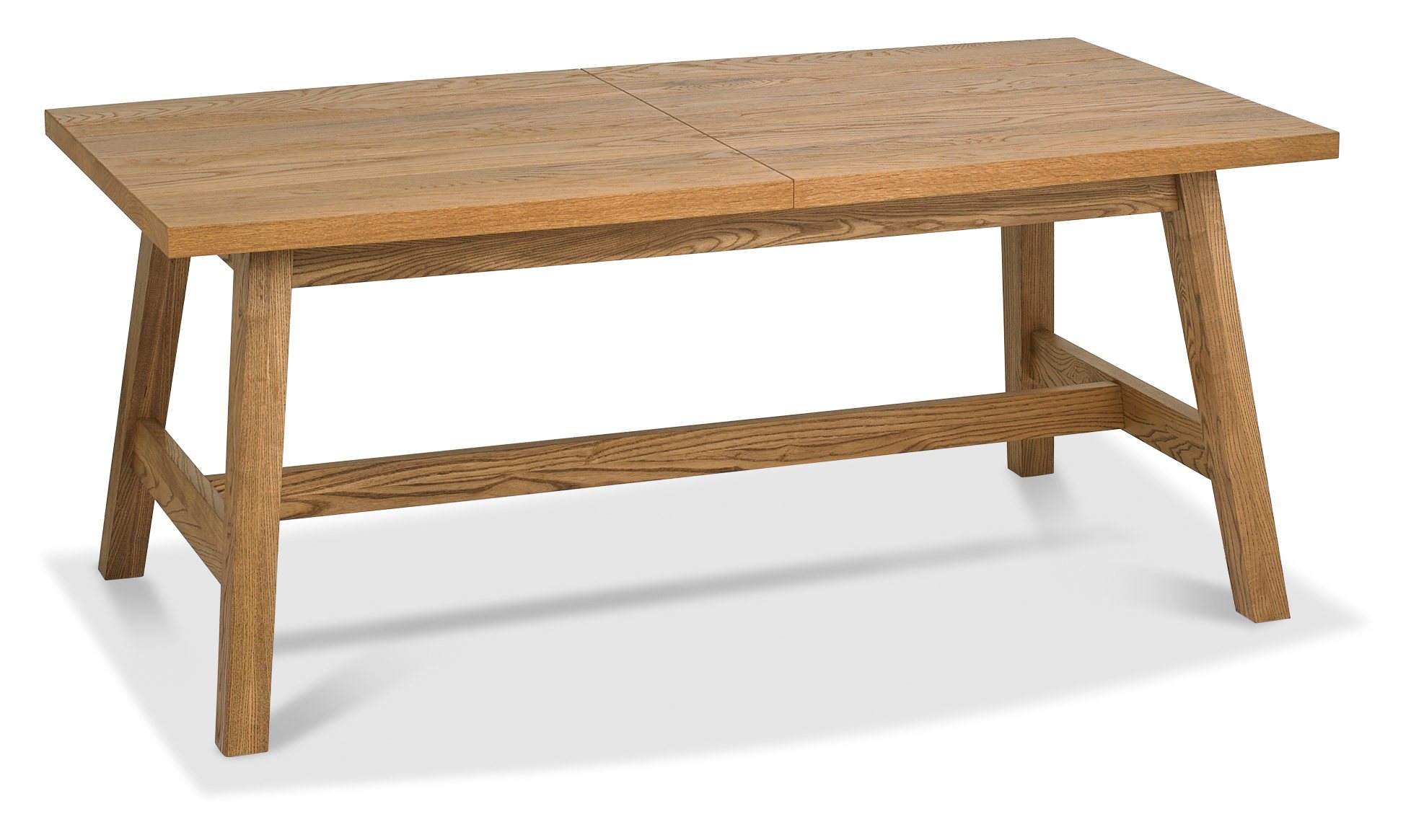 Camden Rustic Oak Dining Table 46 Seater Dining Room Bentley