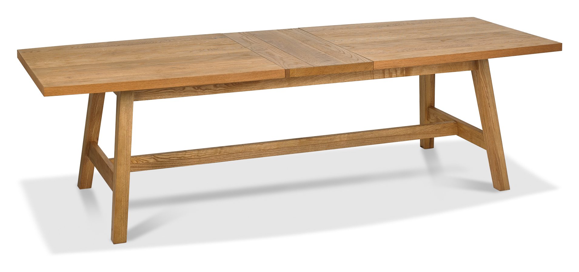 Camden Rustic Oak Dining Table | 6 - 8 Seater | Dining Room - Bentley ...