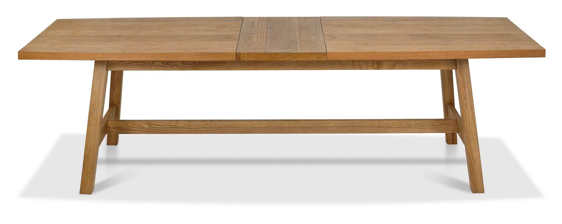 Camden Rustic Oak Dining Table | 6 - 8 Seater | Dining Room - Bentley ...