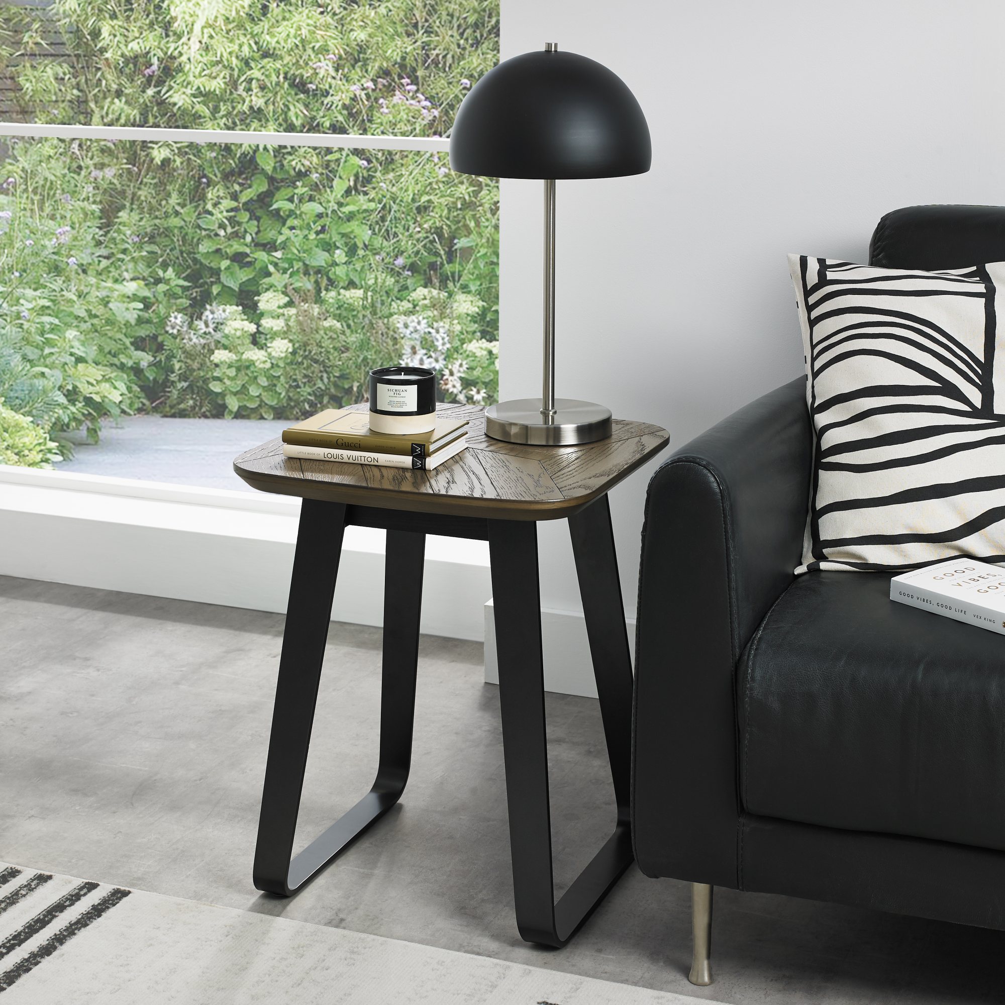 Emerson Weathered Oak Lamp Table Living Room Furniture Bentley Designs UK Ltd
