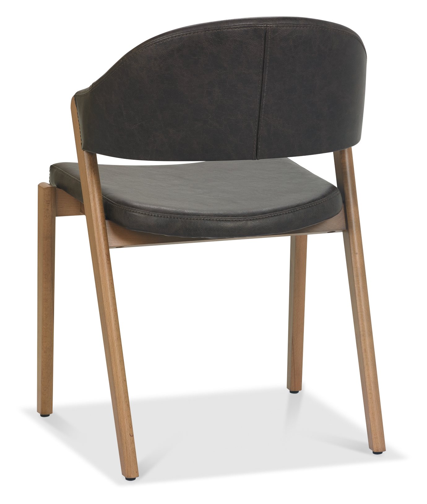 Camden Rustic Oak Upholstered Chair | Dining Furniture - Bentley Designs