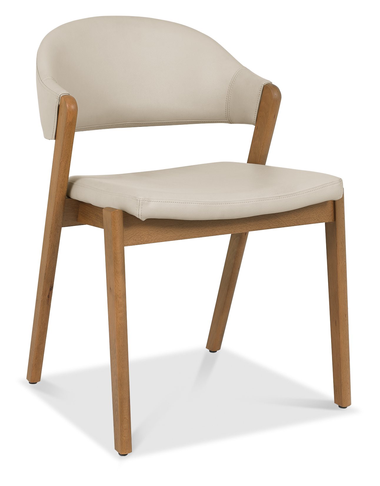 Camden Rustic Oak Upholstered Chair | Dining Furniture - Bentley Designs