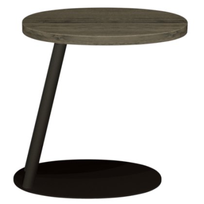 Vega Grey Oiled Oak & Peppercorn Sofa Table