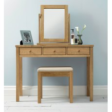 Atlanta Oak Dressing Table