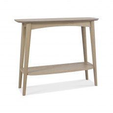 Dansk Scandi Oak Console With Shelf