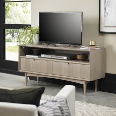 Dansk Scandi Oak Entertainment Unit