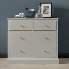 Ashby Soft Grey 2+2 Drawer Chest