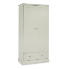 Ashby Soft Grey Double Wardrobe