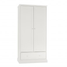 Ashby White Double Wardrobe