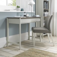 Bergen Grey Washed Oak & Soft Grey Desk