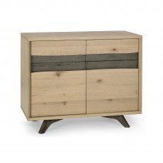 Cadell Aged Oak Narrow Sideboard