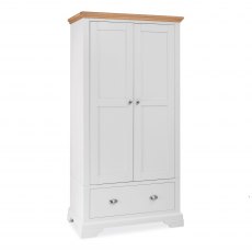 Hampstead Two Tone Double Wardrobe