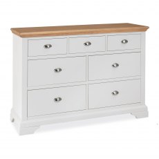 Hampstead Two Tone 3+4 Drawer Chest