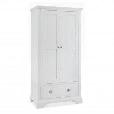 Hampstead White Double Wardrobe