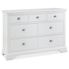 Hampstead White 3+4 Drawer Chest