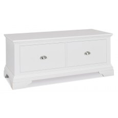 Hampstead White Blanket Box