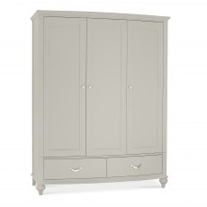 Montreux Urban Grey Triple Wardrobe