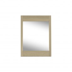 Rimini Aged Oak & Weathered Oak Vanity Mirror