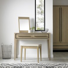 Rimini Aged Oak & Weathered Oak Dressing Table