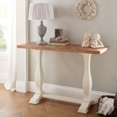 Belgrave Two Tone Console Table