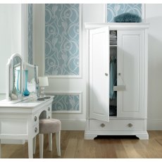 Chantilly White Double Wardrobe