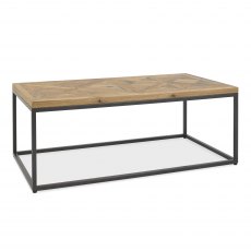 Indus Rustic Oak Coffee Table