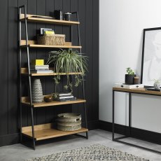 Indus Rustic Oak Open Display Unit