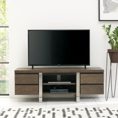 Tivoli Dark Oak Wide Entertainment Unit