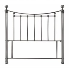 Isabelle Antique Nickel Headboard Double 135cm