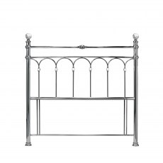 Krystal Antique Nickel Headboard Double 135cm